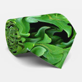 緑の私用両掛けの首のタイ ネクタイ (ロール)