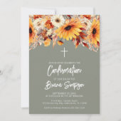 緑の秋フローラの確認 招待状 (正面)