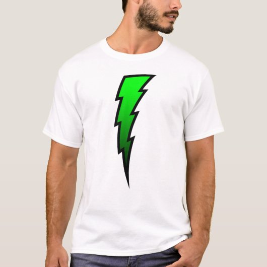 緑の稲妻 Tシャツ (正面)