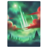 緑の空 クリップボード (裏面)