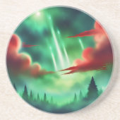 緑の空 コースター (正面)