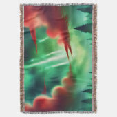 緑の空 スローブランケット (正面縦)