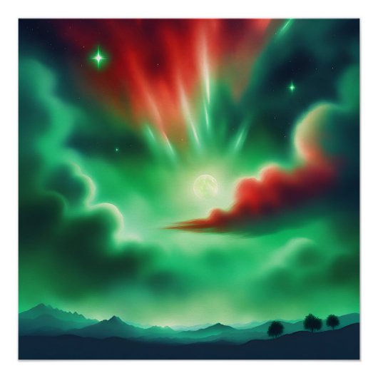 緑の空 ポスター (正面)