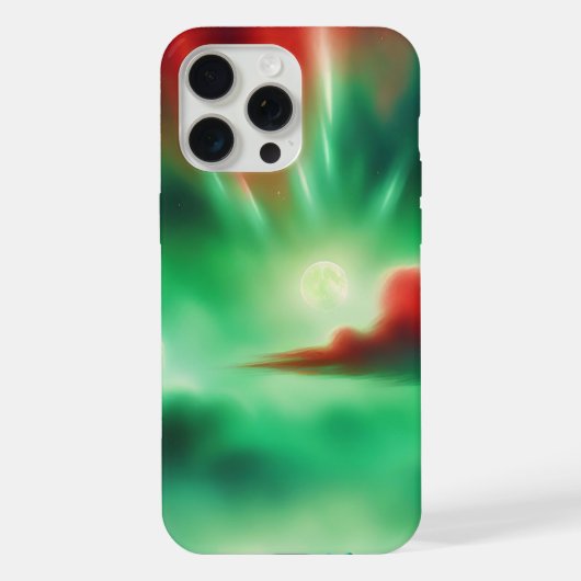 緑の空 iPhoneケース (裏面)