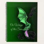 緑の竜 プランナー手帳 (正面)