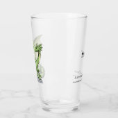 緑の竜：8月の誕生石のペリドット タンブラーグラス (左)