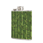 緑の竹林 フラスク (左)