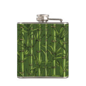 緑の竹林 フラスク (裏面)