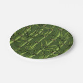 緑の竹林 ペーパープレート (アングル)