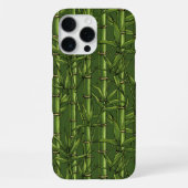 緑の竹林 iPhoneケース (裏面)