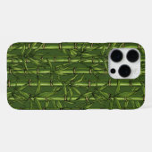 緑の竹林 iPhoneケース (裏面横)