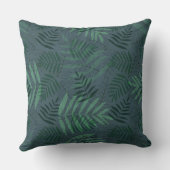 緑の紅葉 クッション (裏面)