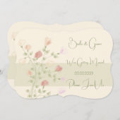 緑の素敵なフローラ 招待状 (正面/裏面)