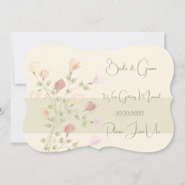 緑の素敵なフローラ 招待状