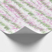 緑の素晴らしいデザインのマットの紙 ラッピングペーパー (角)