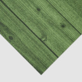 緑の素朴で美しい木製の質 薄葉紙 (詳細)
