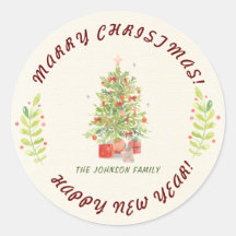 緑の素朴クリスマスをパーソナライズ