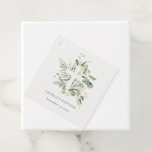 緑の素朴ユーカリのシダの葉はバプテスマ フェイバータグ (インサイチュ)