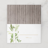 緑の素朴十字少年バプテスマ折り畳みテント プレイスカード (外部開封)