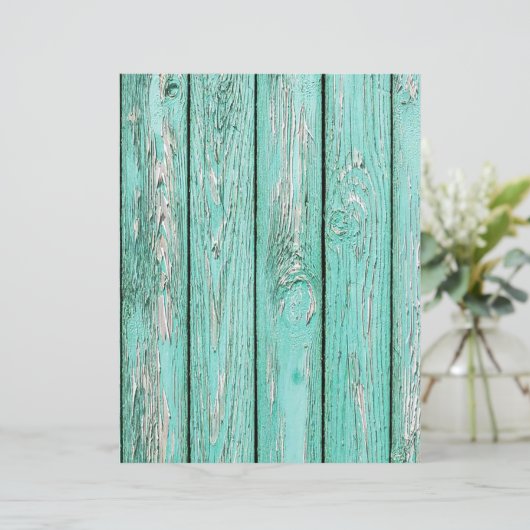 緑の素朴木目スクラップブック紙 (スタンド正面)