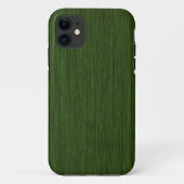 緑の素朴粒状の木の背景 Case-Mate iPhoneケース (裏面)