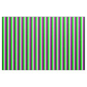 緑の紫のストライプ織物 ファブリック (ヤード)