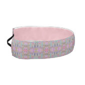 緑の紫色のピンクの幾何学的 アスレチックヘッドバンド (左)