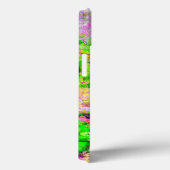 緑の紫色の質 Case-Mate iPhoneケース (裏面 / 右)