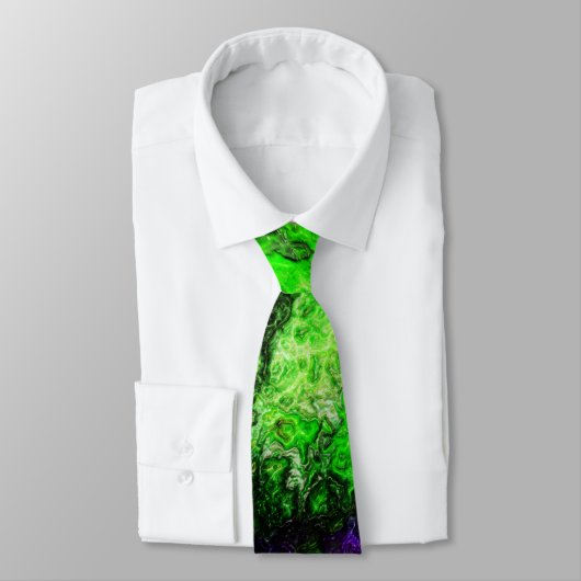 緑の紫 ネクタイ (タイ)