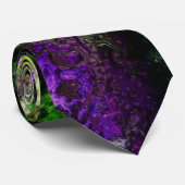 緑の紫 ネクタイ (ロール)