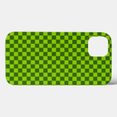 緑の組み合わせクラシックチェッカーボードバイSTaylor Case-Mate iPhoneケース (裏面 (横))