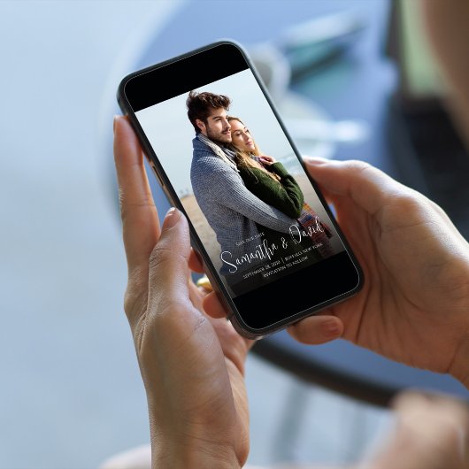 緑の結婚式の日付写真を保存 セーブザデート