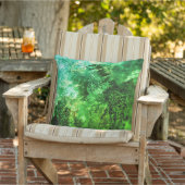 緑の結晶の層 アウトドアクッション (椅子)