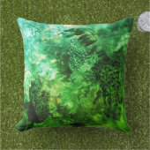 緑の結晶の層 アウトドアクッション (芝生)