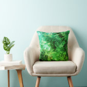 緑の結晶の層 クッション (椅子)