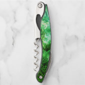 緑の結晶の層 ソムリエナイフ (正面)