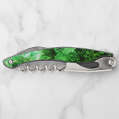 緑の結晶の層 ソムリエナイフ (裏面)