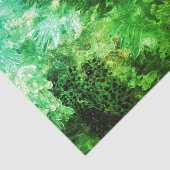 緑の結晶の層 薄葉紙 (詳細)