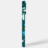 緑の絵を描クール(ばちゃばちゃ)跳ねるイニシャル Case-Mate iPhoneケース (裏面 / 右)