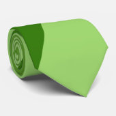 緑の緑のジオメトリックライン ネクタイ (ロール)