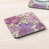 緑の緑の水彩 コースター (左側)