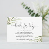 緑の緑の金ゴールドブックリクエストベビーen エンクロージャーカード (スタンド正面)