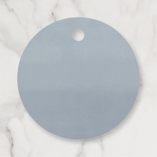 緑の緑葉のフローラ フェイバータグ (裏面)