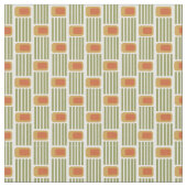 緑の線とボックス ファブリック (クローズアップ)