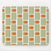 緑の線とボックス マウスパッド (正面)