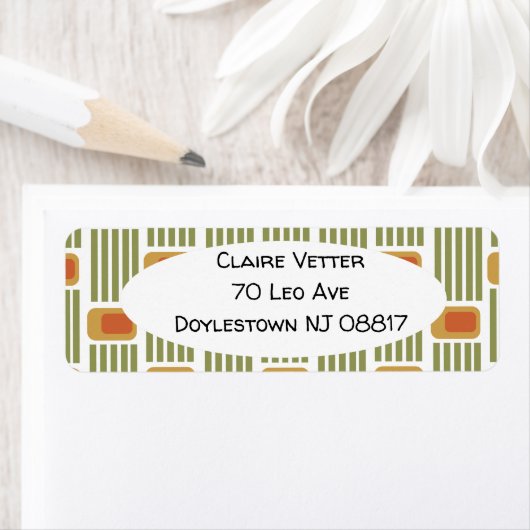 緑の線とボックス ラベル (インサイチュ)