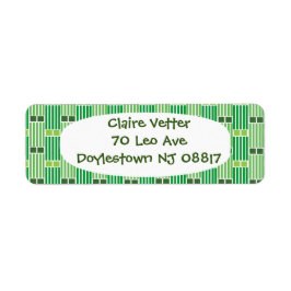 緑の線とボックス ラベル