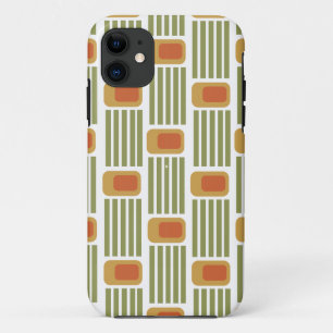 緑の線とボックス iPhone 11 ケース