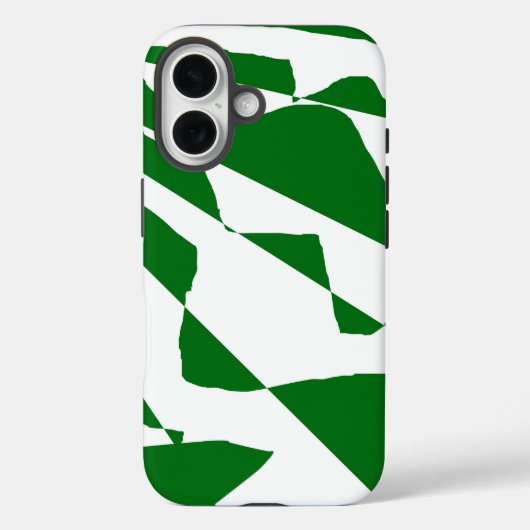 緑の線 Case-Mate iPhoneケース (裏面)