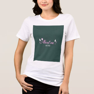 緑の美しい白いシャツ トライブレンドTシャツ